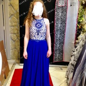 Like new stunning royal blue formal dress